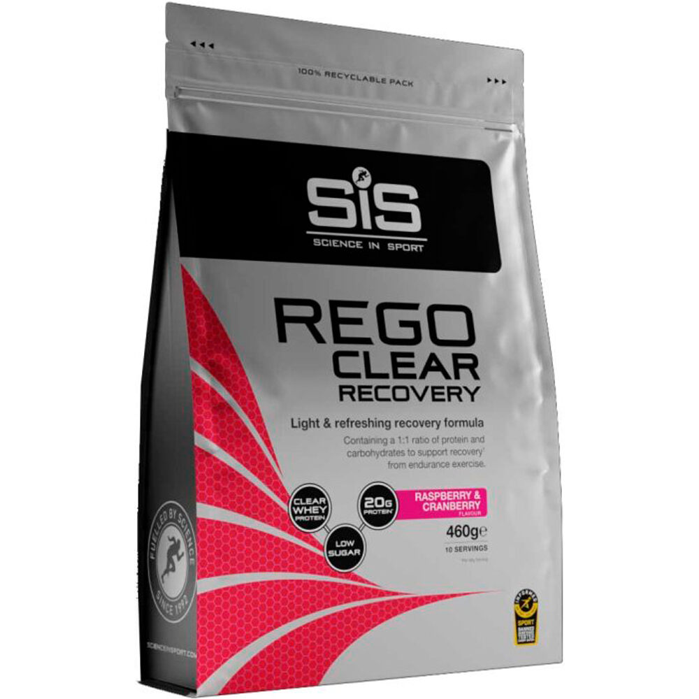 Sis Recuperacion Raspb&Cranb Powder 460g vista frontal