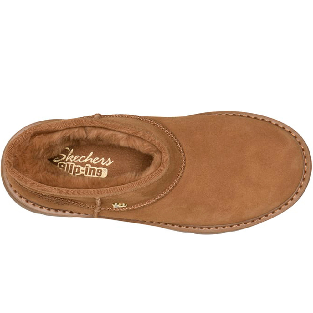 Skechers bota mujer KEEPSAKES COZY vista superior