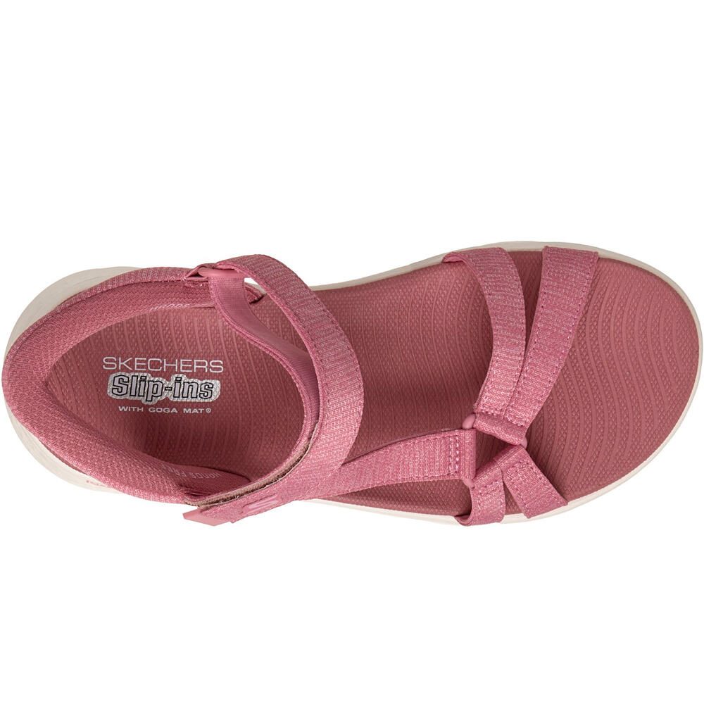 Skechers sandalias trekking mujer GO WALK FLEX SANDAL vista superior
