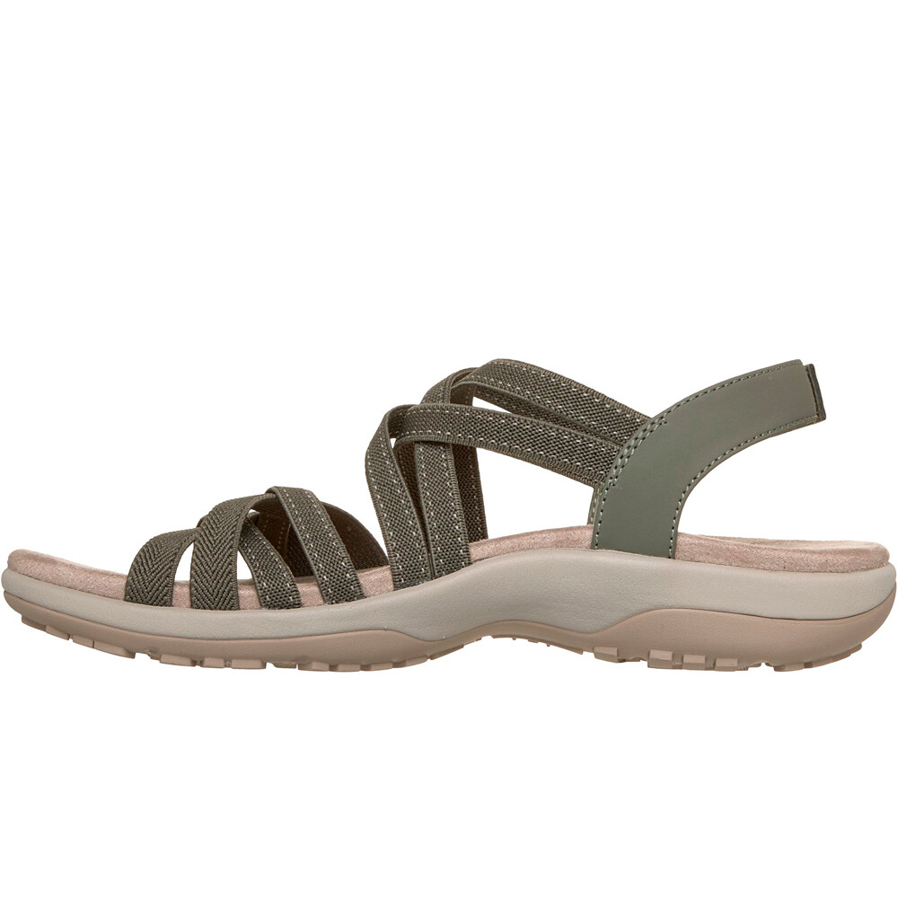 Skechers sandalias trekking mujer REGGAE SLIM puntera