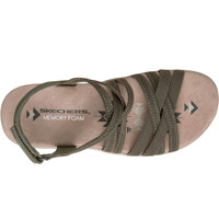 Skechers sandalias trekking mujer REGGAE SLIM vista superior