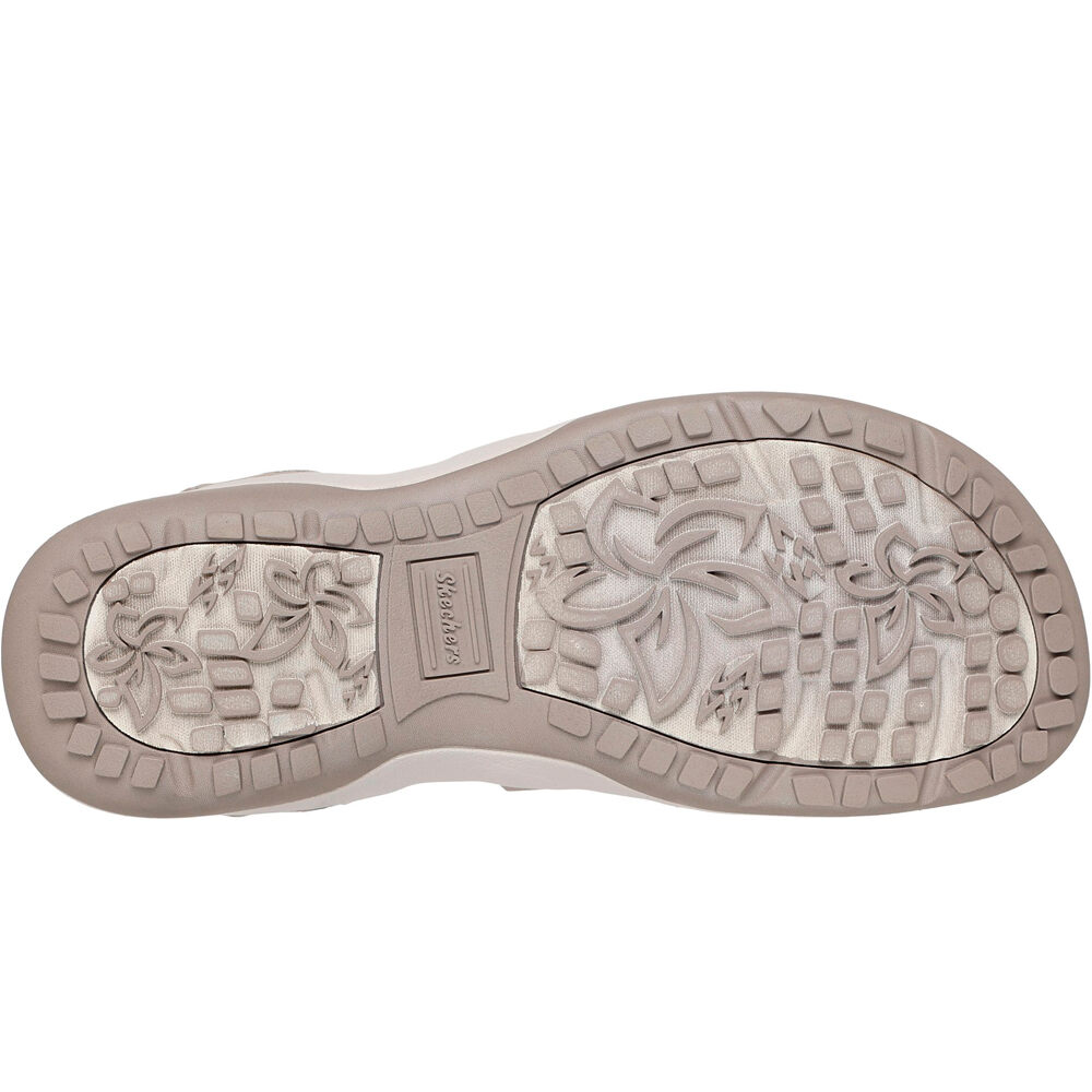 Skechers sandalias trekking mujer REGGAE SLIM vista trasera