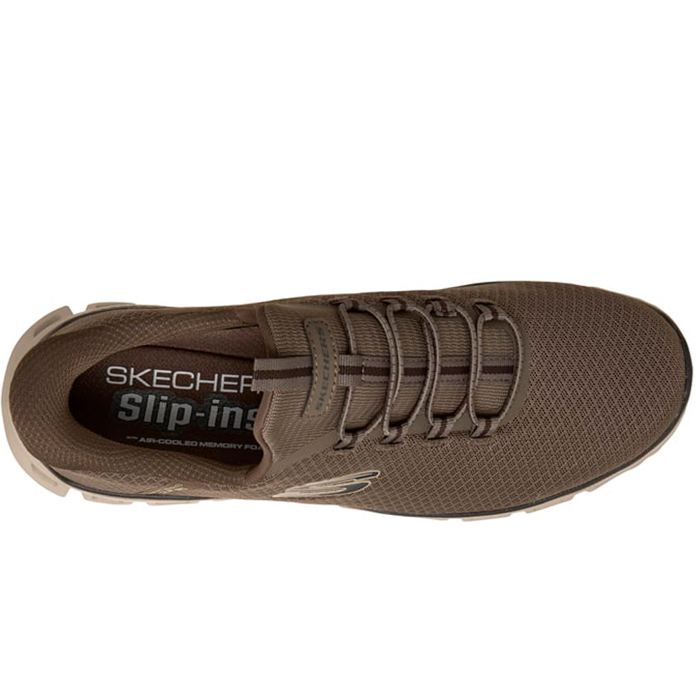 Skechers zapatilla cross training hombre GLIDE-STEP - NOXUS vista superior