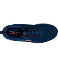Skechers zapatilla cross training hombre SUMMITS - ECKLER vista superior