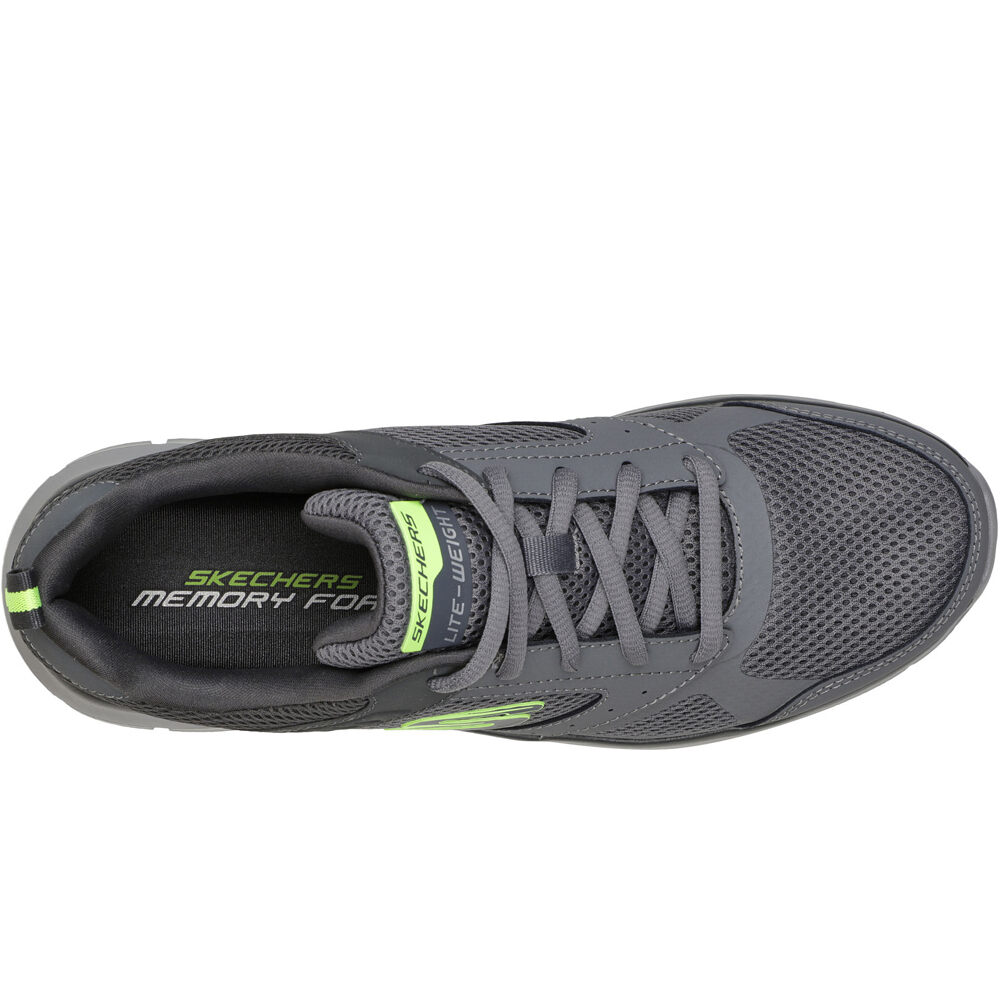 Skechers zapatilla cross training hombre TRACK - SYNTAC vista superior