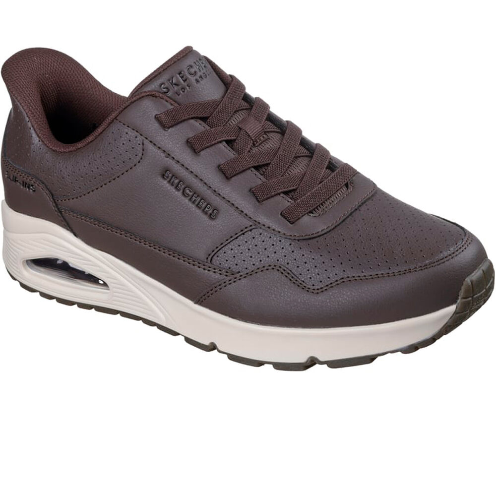 Skechers zapatilla cross training hombre UNO-BANKSIA LUXE lateral interior