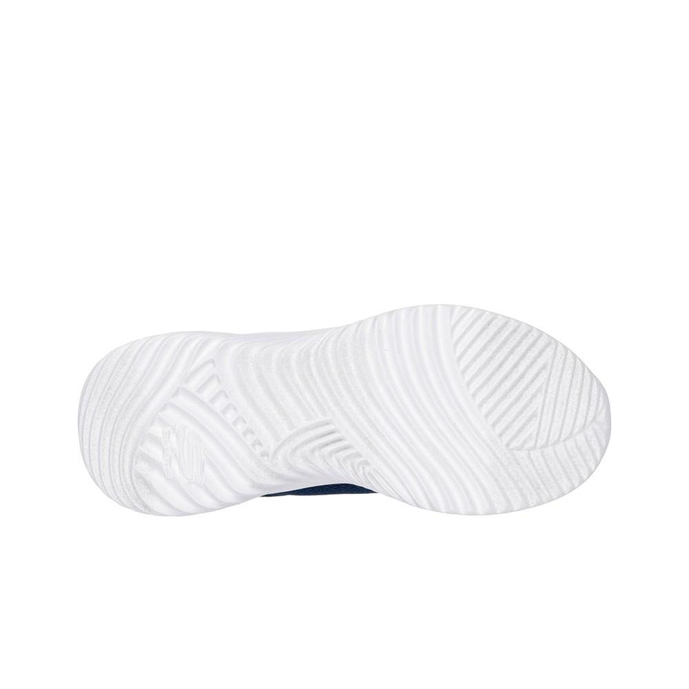 Skechers zapatilla moda niño BOUNDER - BRISK-BURST vista trasera