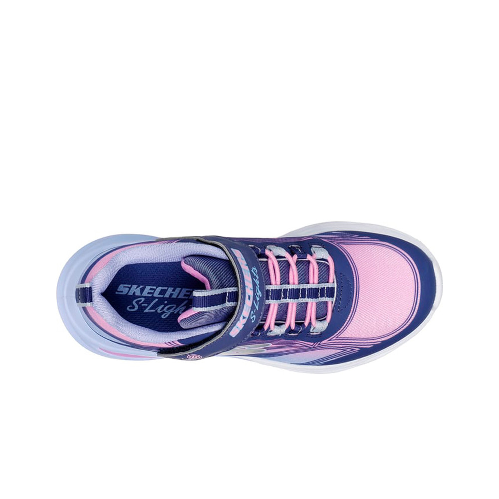 Skechers zapatilla moda niño COSMIC GLOW vista superior
