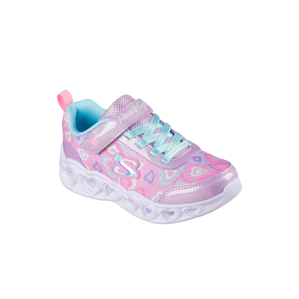 Skechers zapatilla moda niño HEART LIGHTS lateral interior
