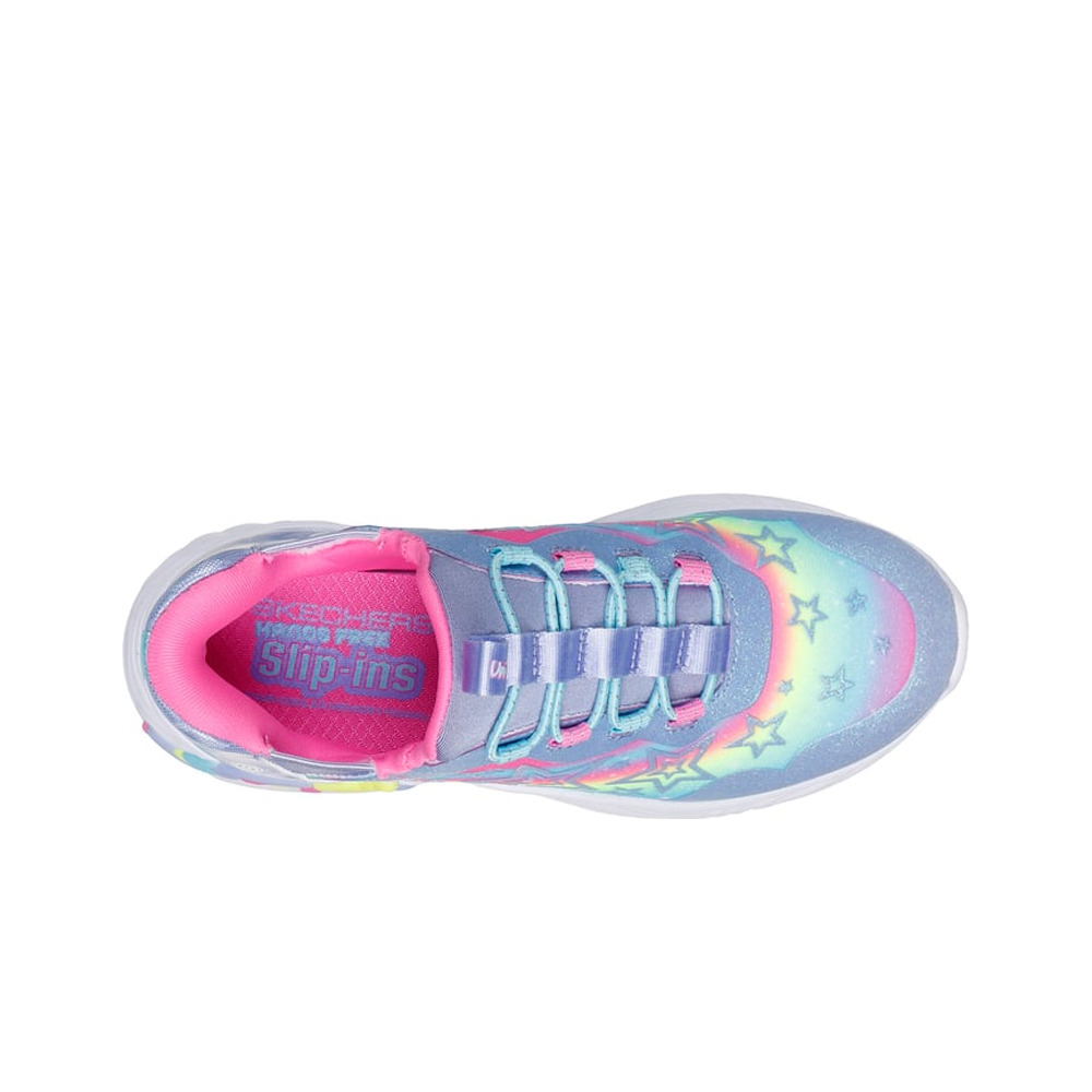 Skechers zapatilla moda niño UNICORN DREAMS vista superior