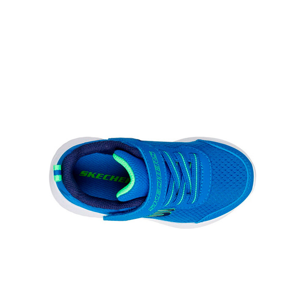 Skechers zapatilla multideporte bebe BOUNDER - TECHROX vista superior