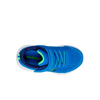 Skechers zapatilla multideporte bebe BOUNDER - TECHROX vista superior