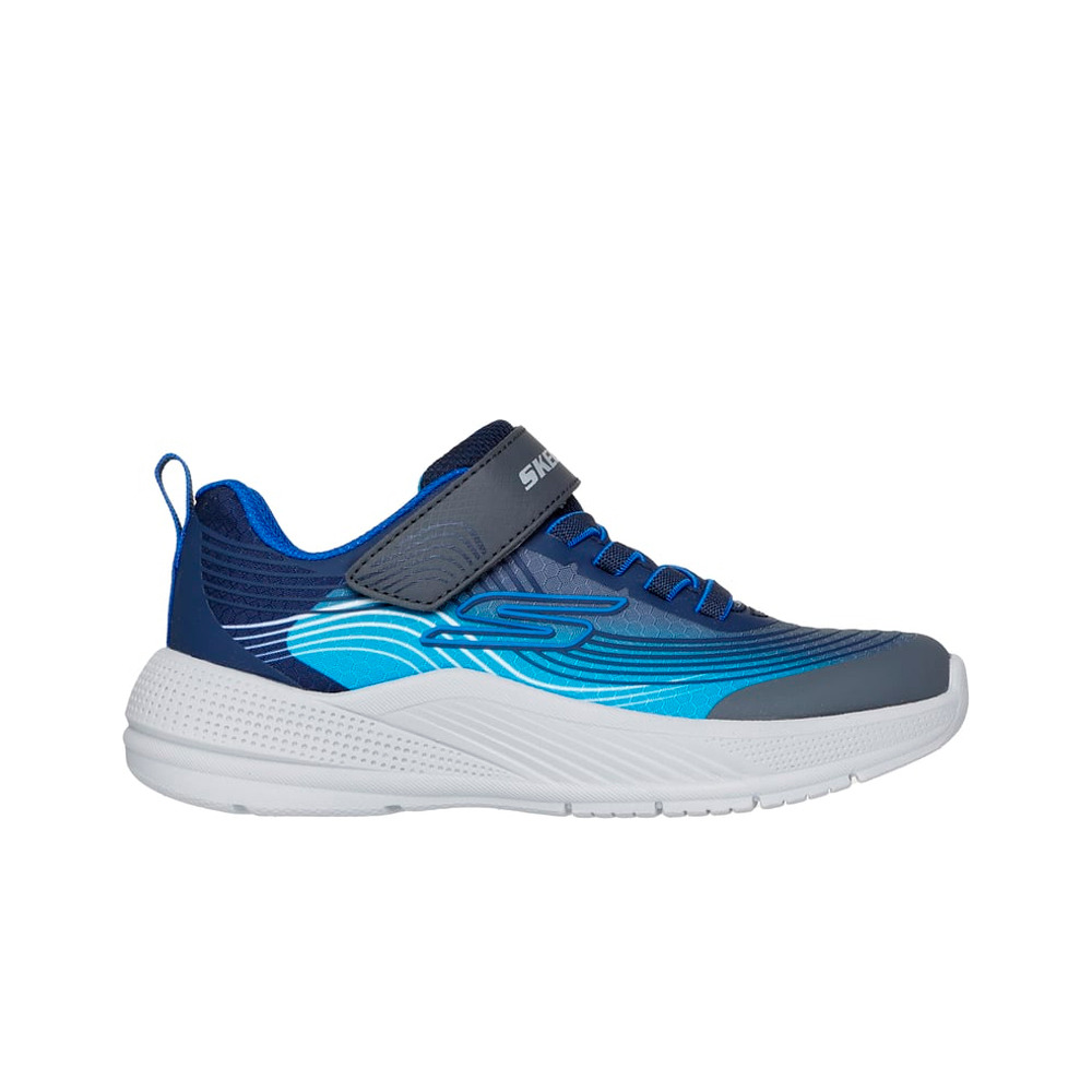 Skechers zapatilla multideporte niño MICROSPEC ADVANCE lateral exterior