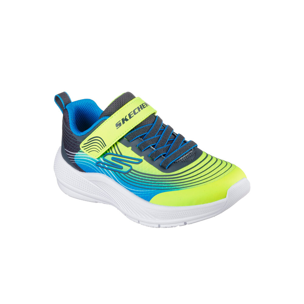 Skechers zapatilla multideporte niño MICROSPEC ADVANCE lateral interior