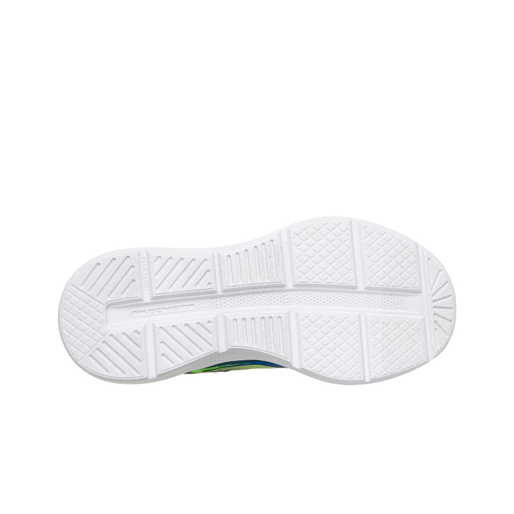 Skechers zapatilla multideporte niño MICROSPEC VELOCITY-GRID-DRIFT vista trasera