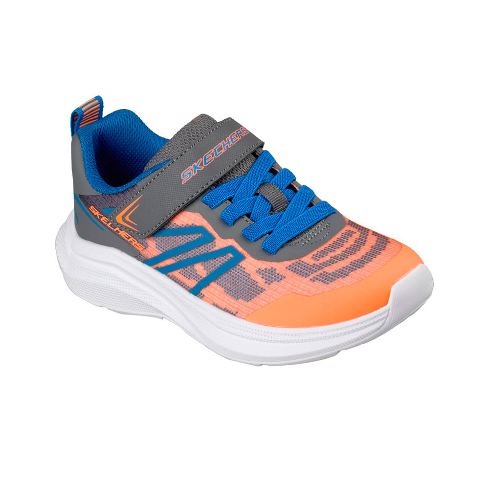 Skechers zapatilla multideporte niño MICROSPEC VELOCITY lateral interior