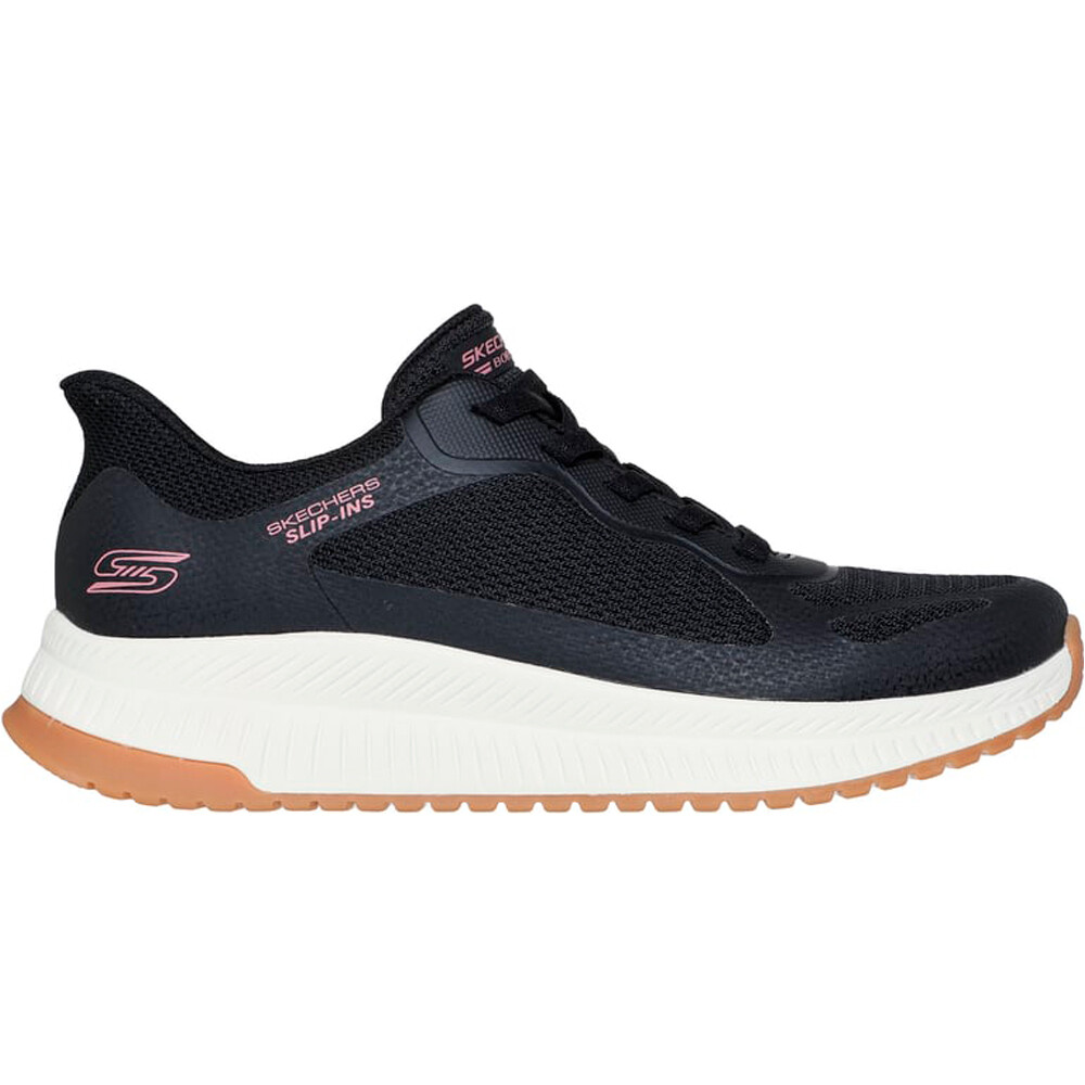 Skechers zapatillas fitness mujer BOBS SQUAD 4 - STAPLE LOOK lateral exterior