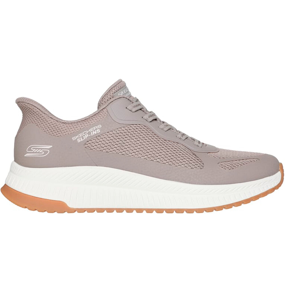 Skechers zapatillas fitness mujer BOBS SQUAD 4 - STAPLE LOOK lateral exterior