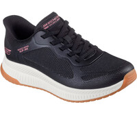 Skechers zapatillas fitness mujer BOBS SQUAD 4 - STAPLE LOOK lateral interior