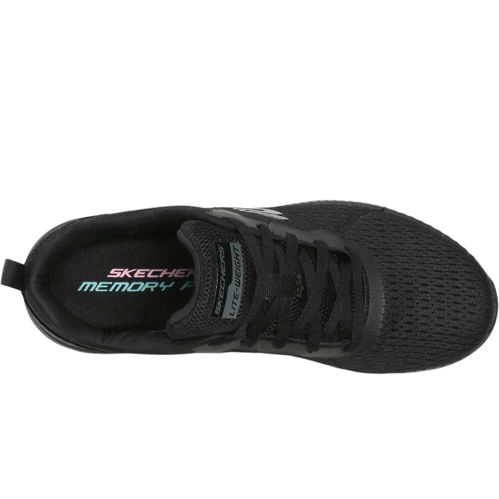 Skechers zapatillas fitness mujer BOUNTIFUL vista superior