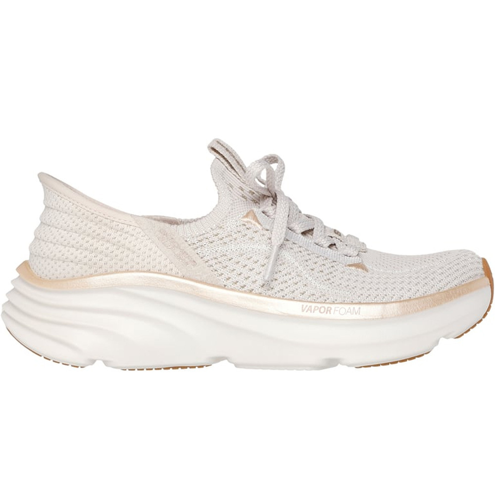 Skechers zapatillas fitness mujer DLUX VAPOR-EVENING GLOW lateral exterior