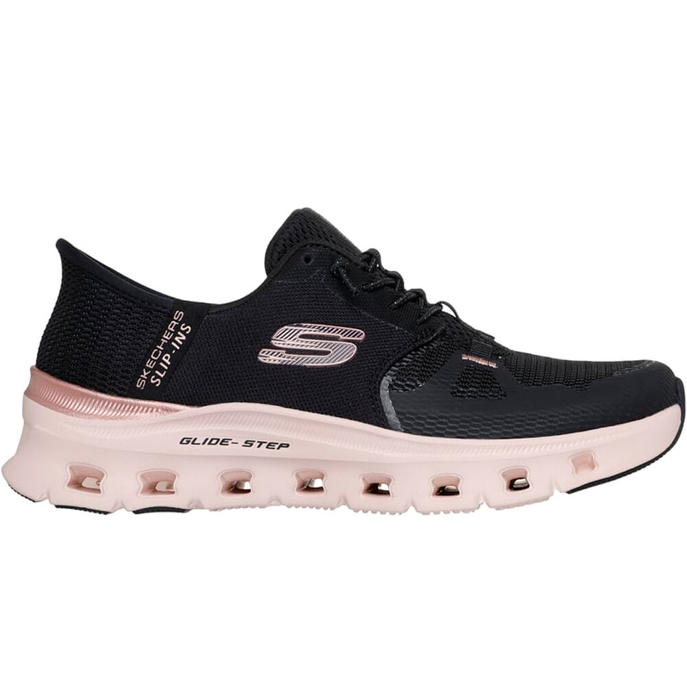Skechers zapatillas fitness mujer GLIDE-STEP PRO lateral exterior