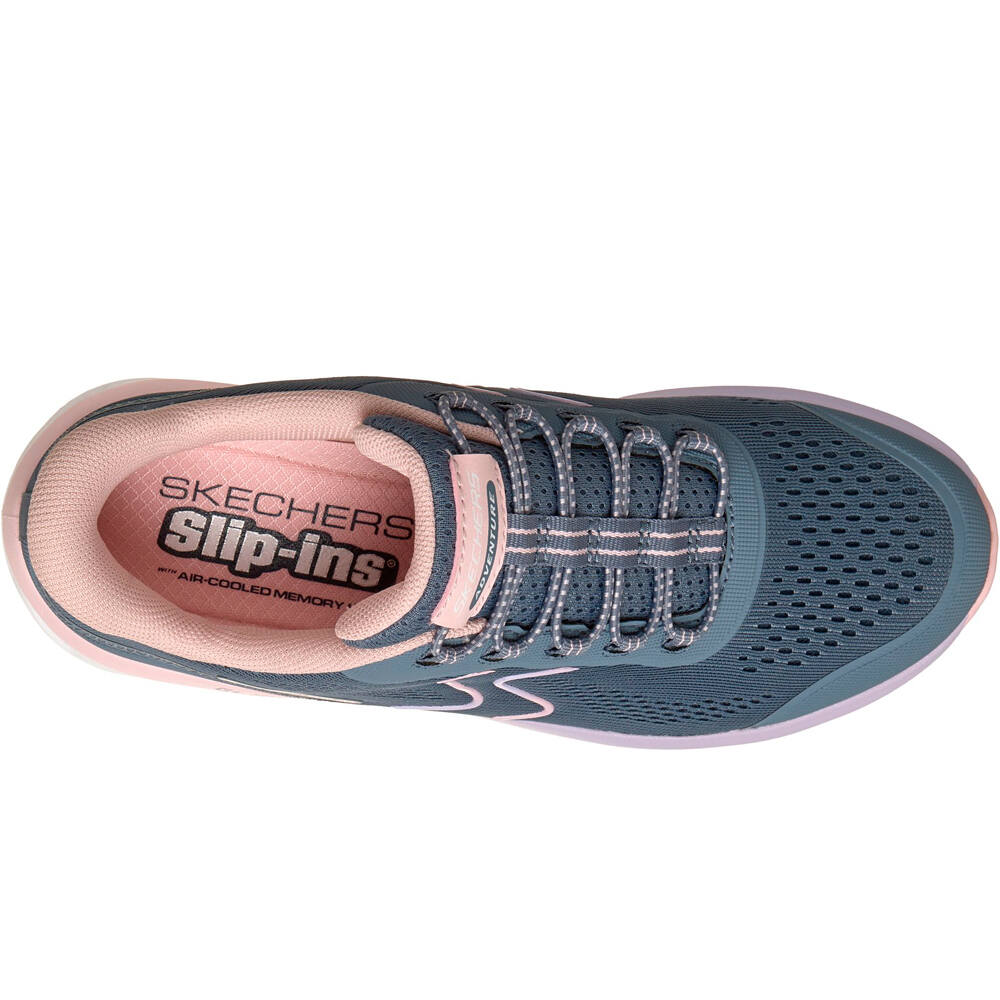 Skechers zapatillas fitness mujer GLIDE-STEP SOLE vista superior