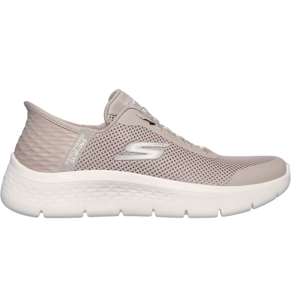 Skechers zapatillas fitness mujer GO WALK FLEX - GRAND ENTRY lateral exterior