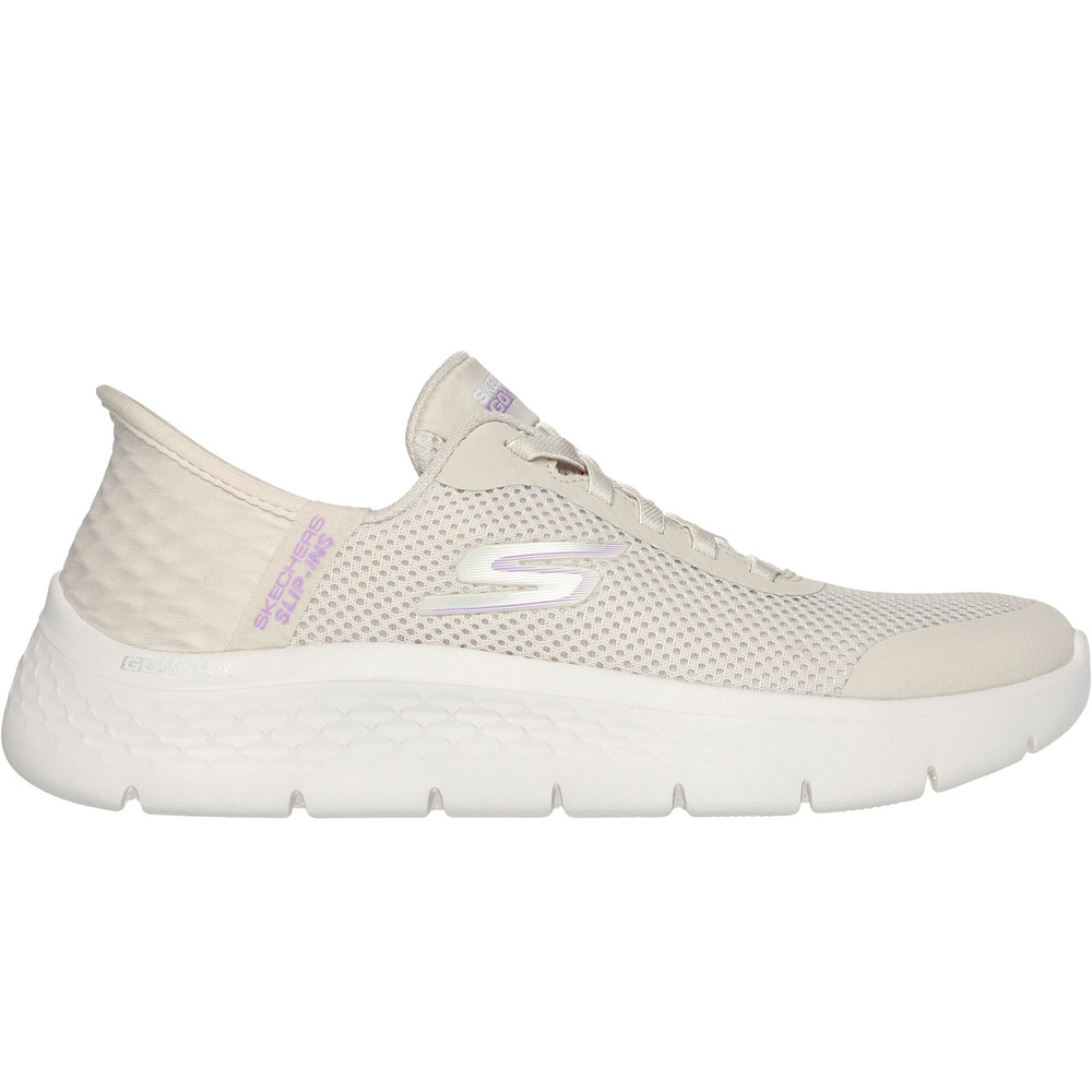 Skechers zapatillas fitness mujer GO WALK FLEX lateral exterior