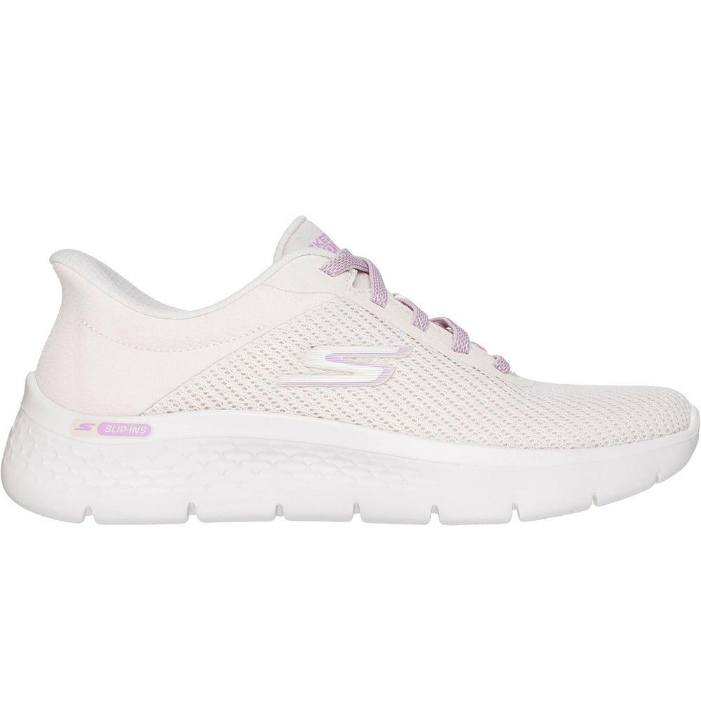 Skechers zapatillas fitness mujer GO WALK FLEX lateral exterior