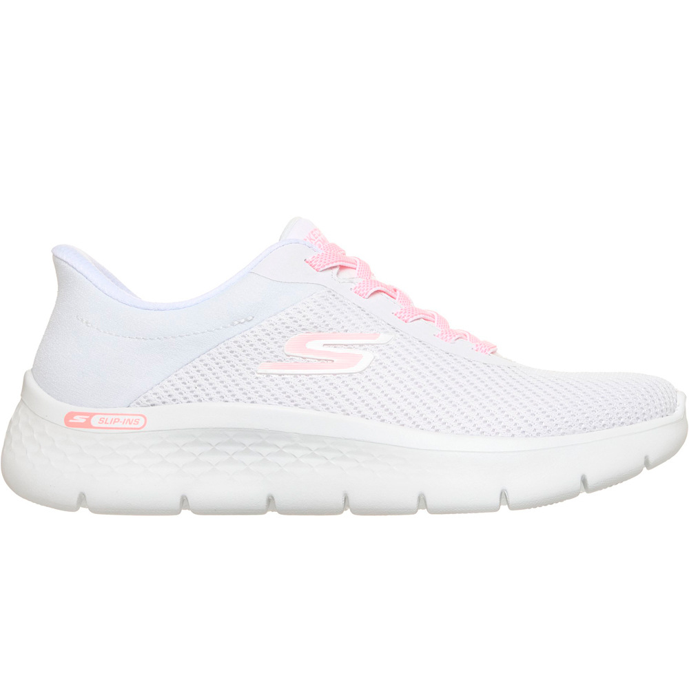 Skechers zapatillas fitness mujer GO WALK FLEX lateral exterior