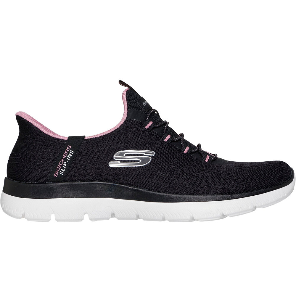 Skechers zapatillas fitness mujer SUMMITS lateral exterior