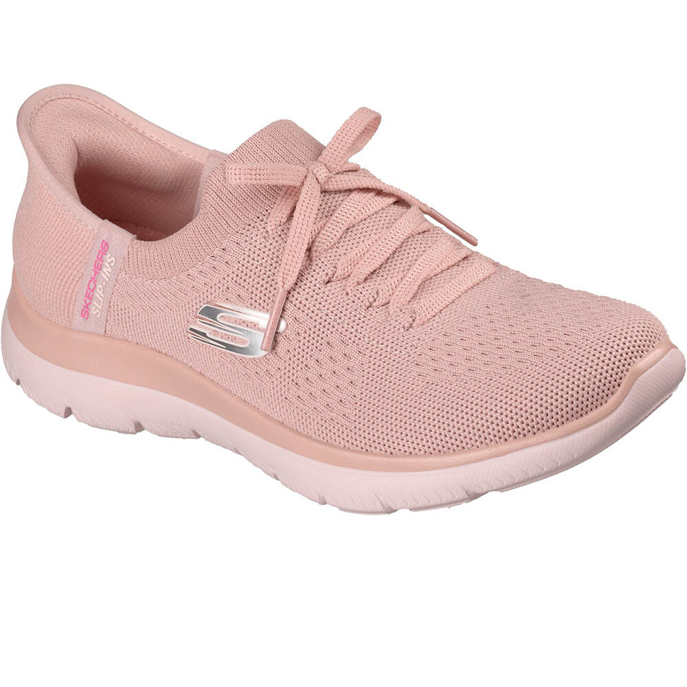 Skechers zapatillas fitness mujer SUMMITS lateral interior