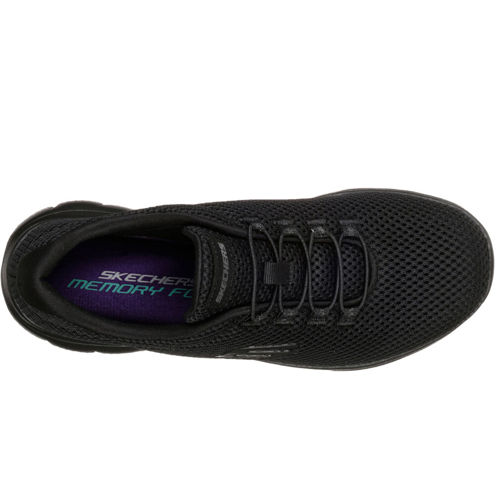 Skechers zapatillas fitness mujer SUMMITS vista trasera
