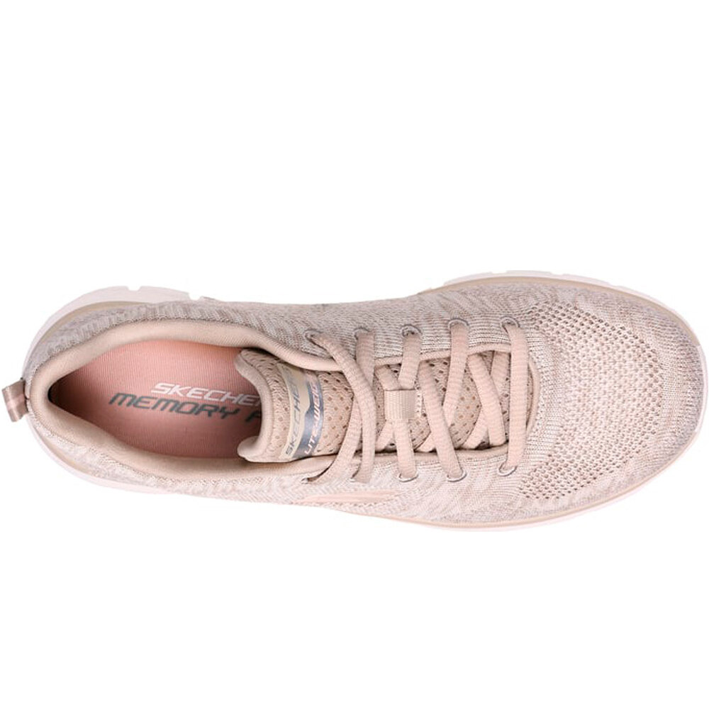 Skechers zapatillas fitness mujer TRACK vista superior