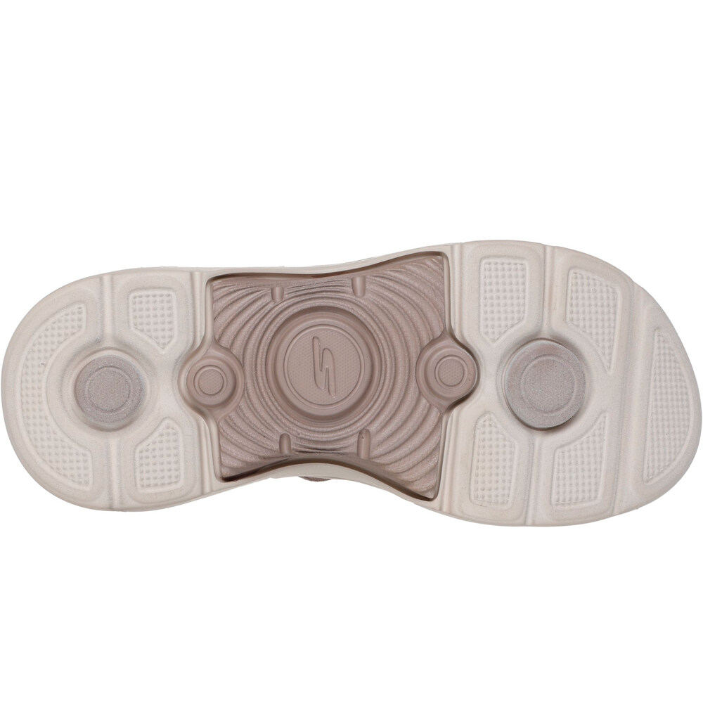 Skechers zueco mujer GO WALK ARCH FIT 2.0 SANDAL - vista trasera
