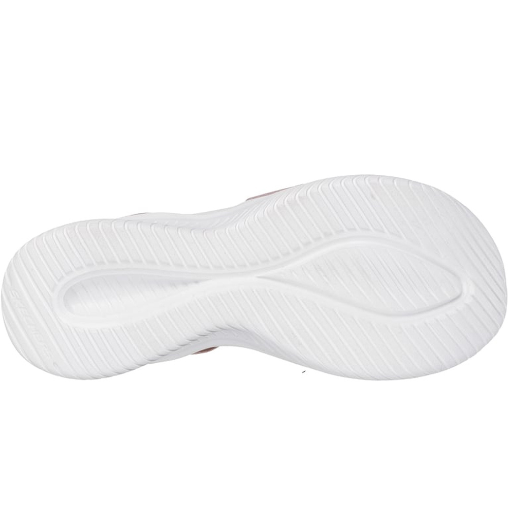 Skechers zueco mujer ULTRA FLEX 3.0 SANDAL - NEVER vista trasera