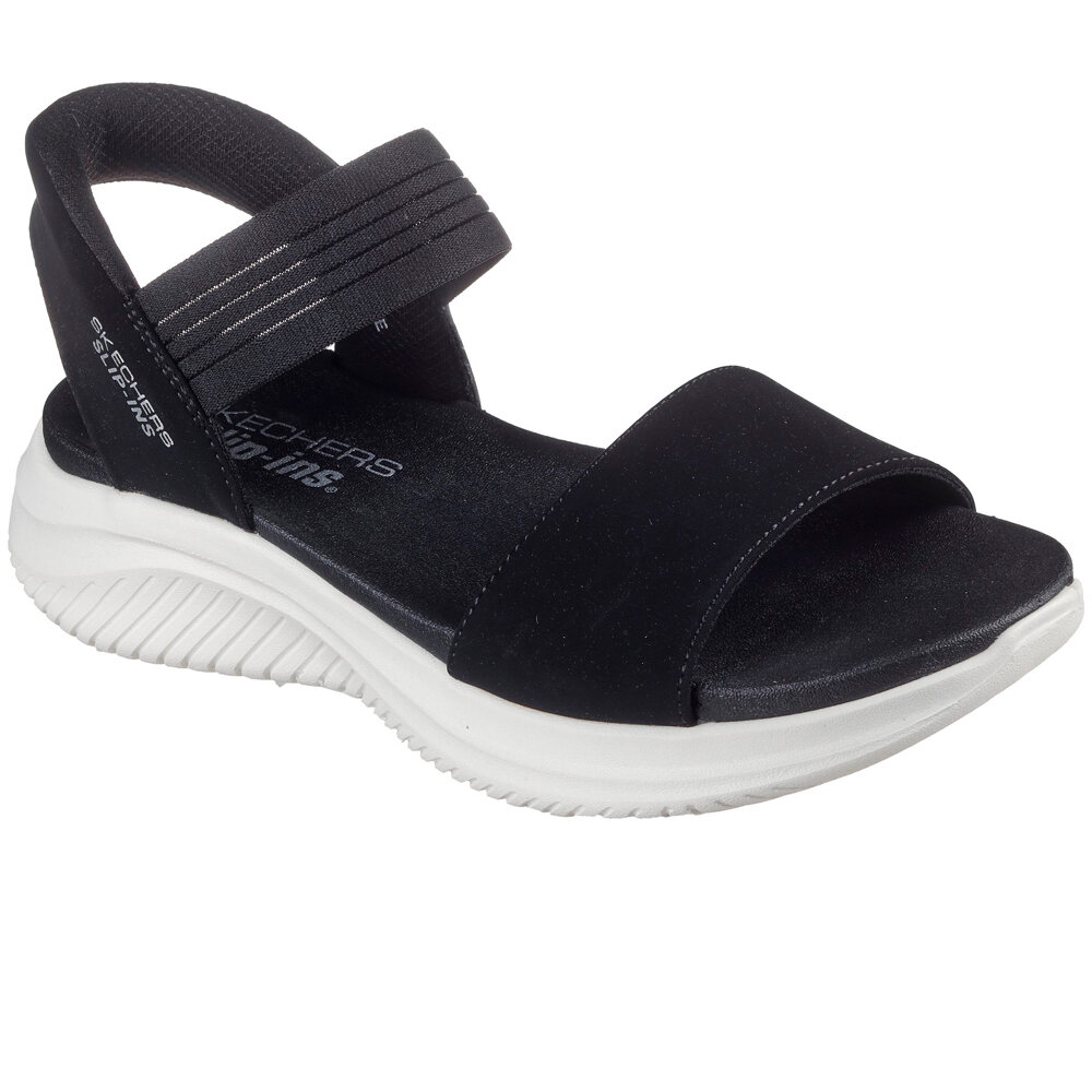 Skechers zueco mujer ULTRA FLEX 3.0 SANDAL - SUMME lateral interior