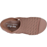 Skechers zueco mujer ULTRA FLEX 3.0 SANDAL - SUN W vista superior