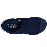 Skechers zueco mujer ULTRA FLEX 3.0 SANDAL - SUN W vista superior