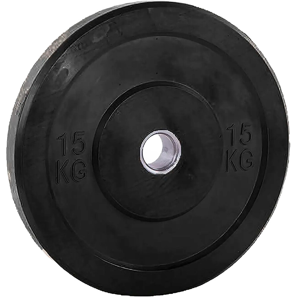 Softee disco pesas DISCO BUMPER 15KG vista frontal