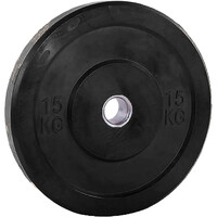 Softee disco pesas DISCO BUMPER 15KG vista frontal