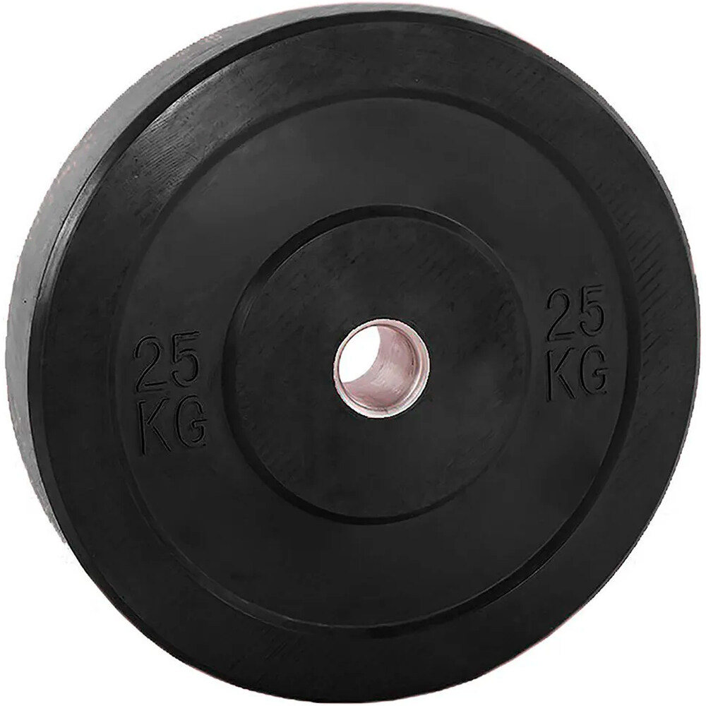 Softee disco pesas DISCO BUMPER 25KG vista frontal