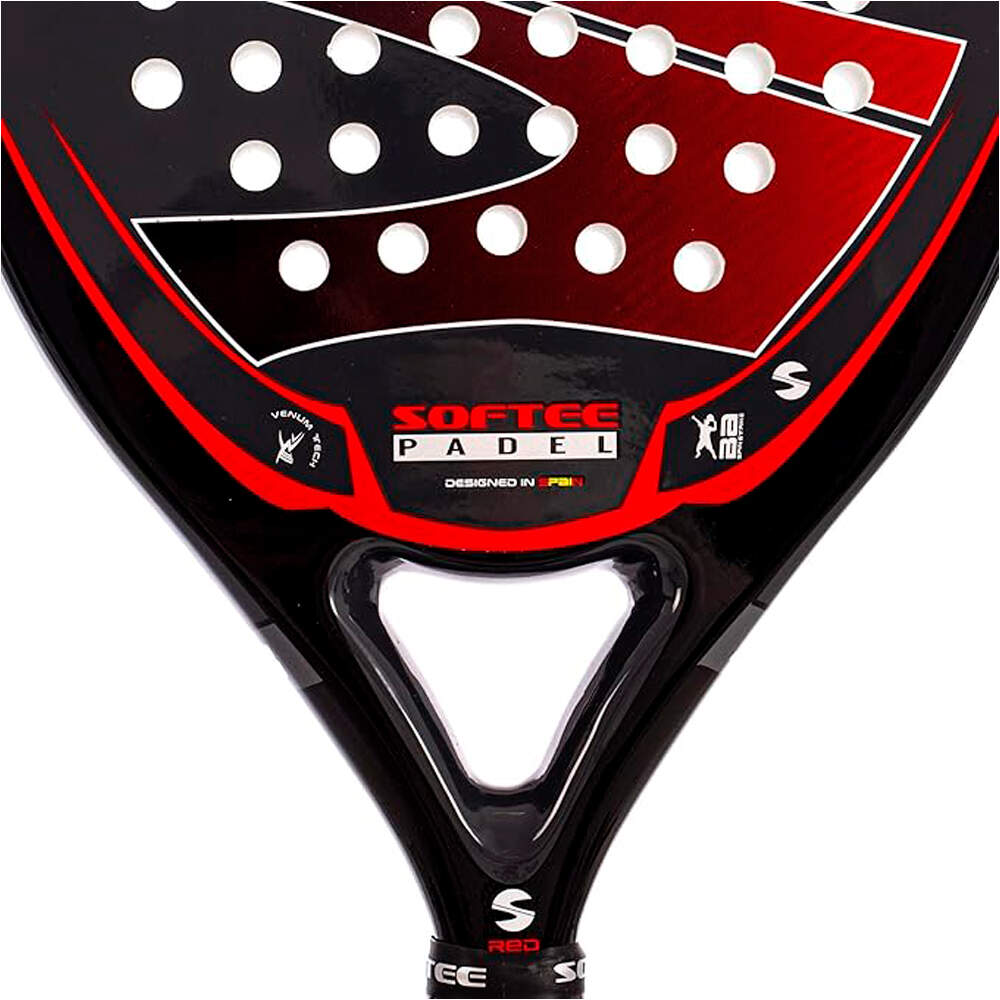 Softee pala pádel adulto PALA PRO MASTER EVORUTION RED 03
