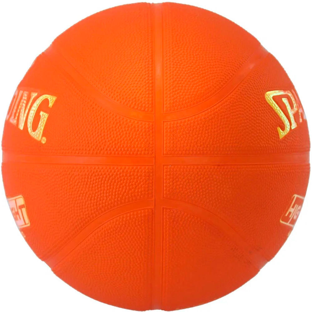 Spalding balón baloncesto Color Rush Rubber Basketball 02