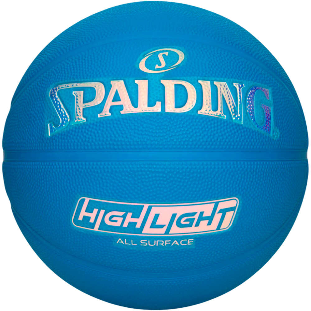 Spalding balón baloncesto Color Rush Rubber Basketball vista frontal