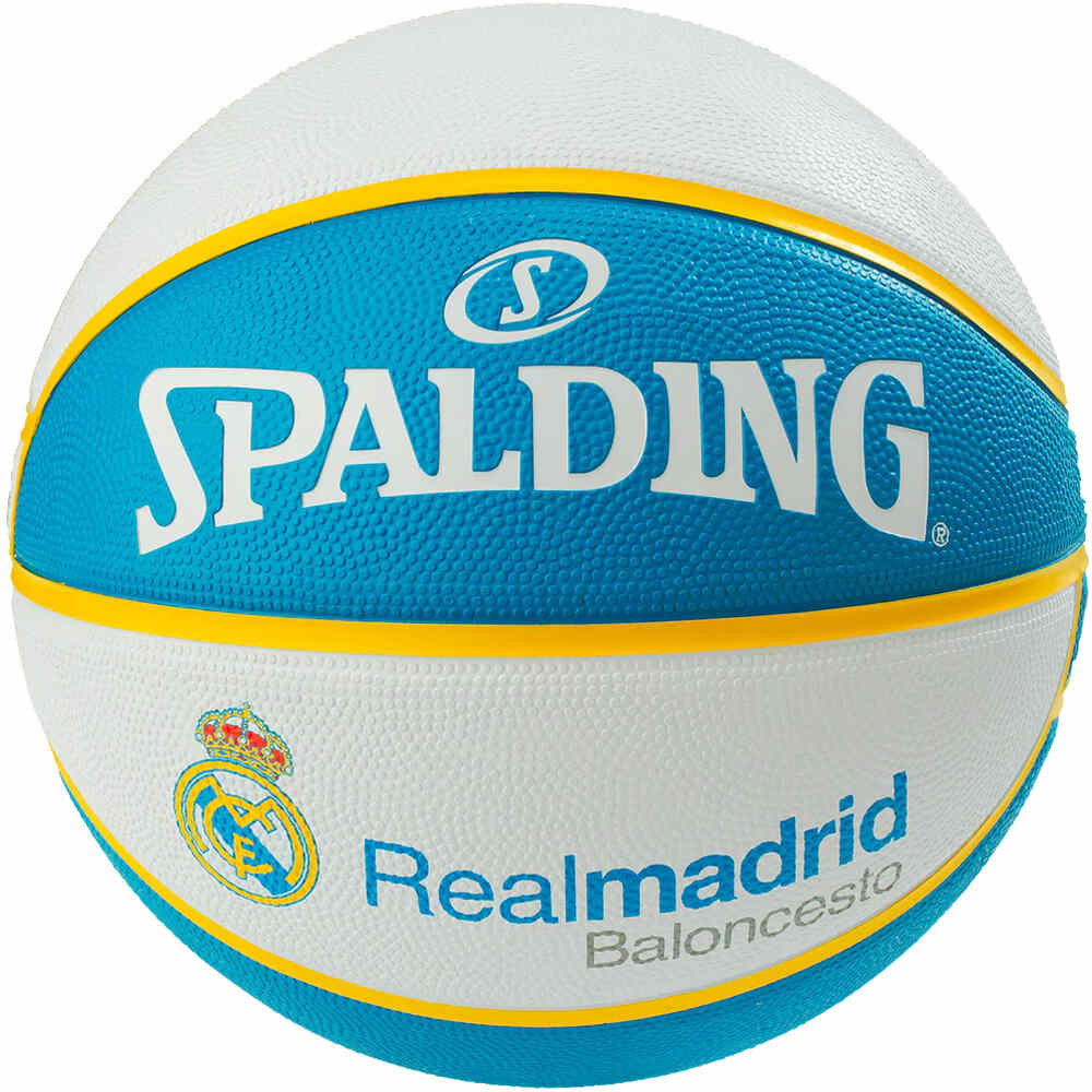 Spalding balón baloncesto EL  BALL RANGE R.MADRID vista frontal