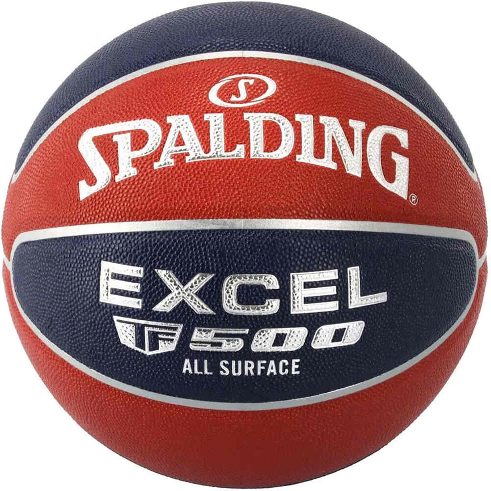 Spalding balón baloncesto Excel TF-500 Composite Basketball LNB 24 vista frontal
