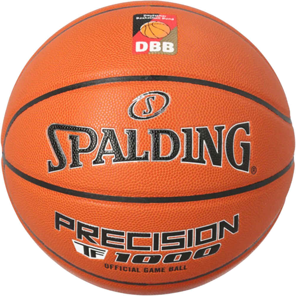 Spalding balón baloncesto TF-1000 Precision Composite Basketball DBB vista frontal