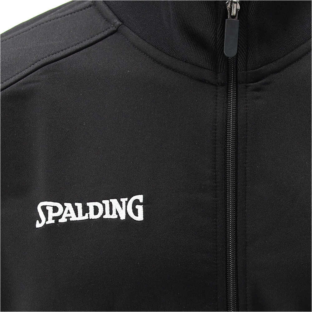 Spalding sudadera baloncesto Flow Warm up Zipper Jacket vista detalle
